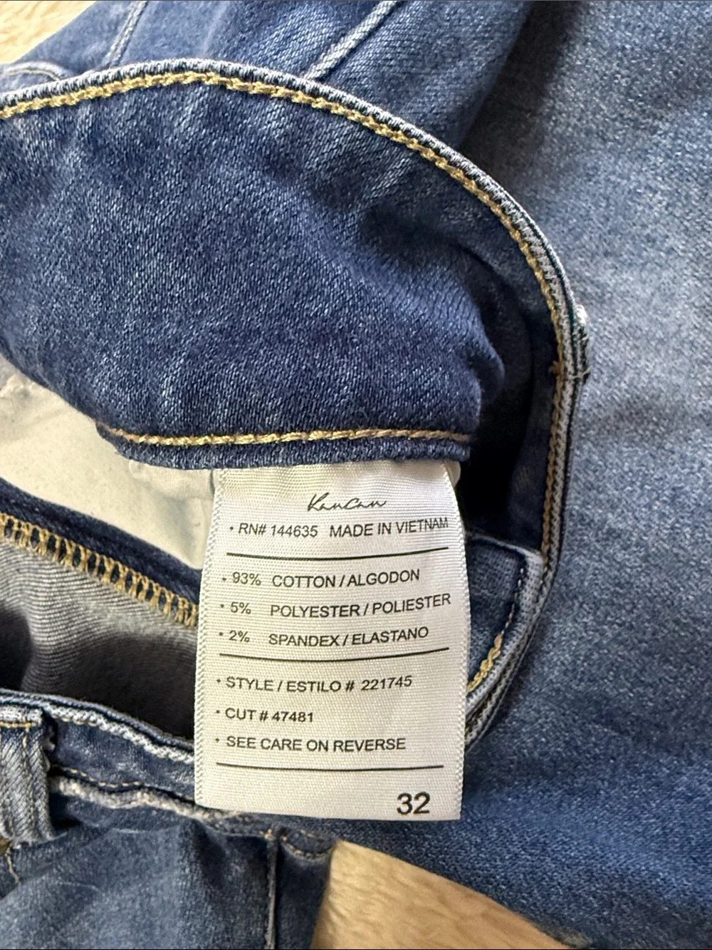 KanCan Medium Blue High-Rise Double-Waist Skinny Jeans